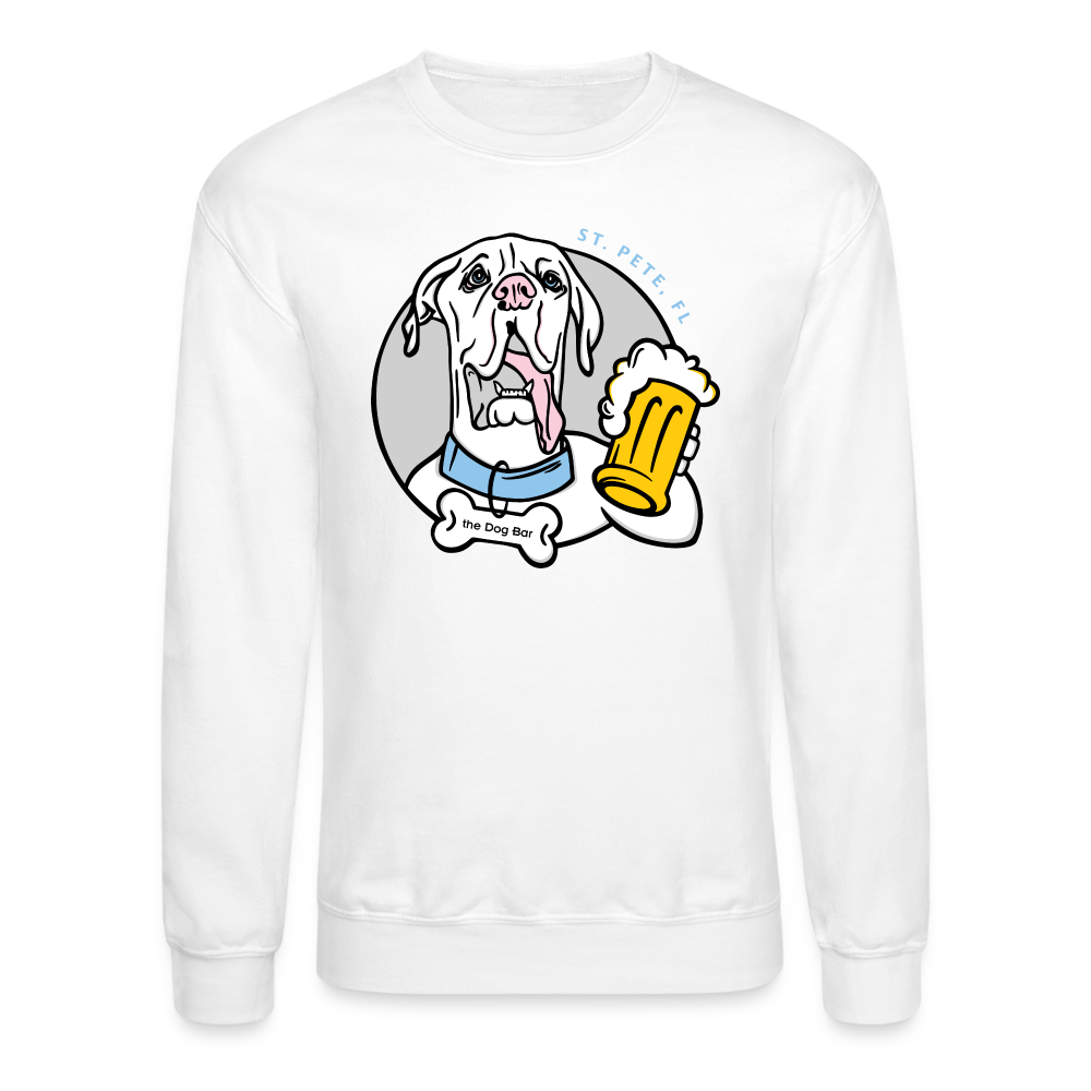 DB Logo - Crewneck Sweatshirt - white