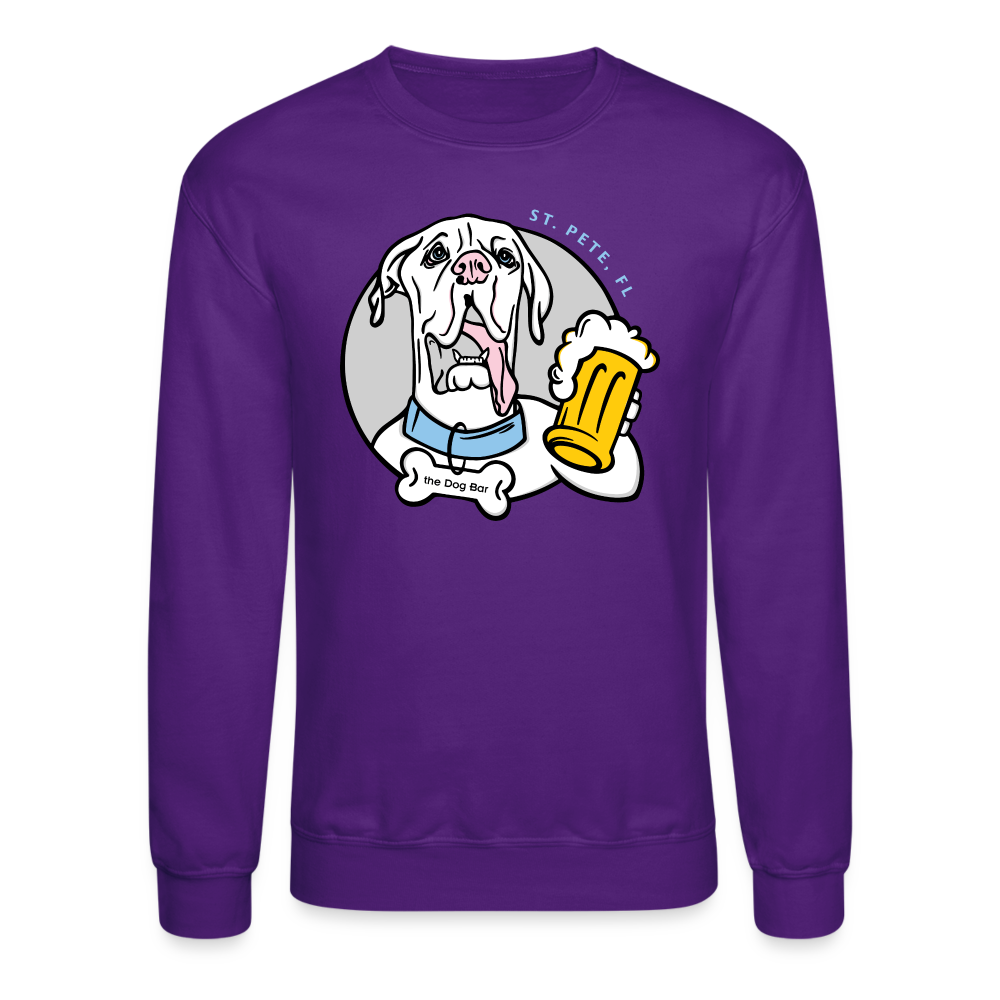 DB Logo - Crewneck Sweatshirt - purple
