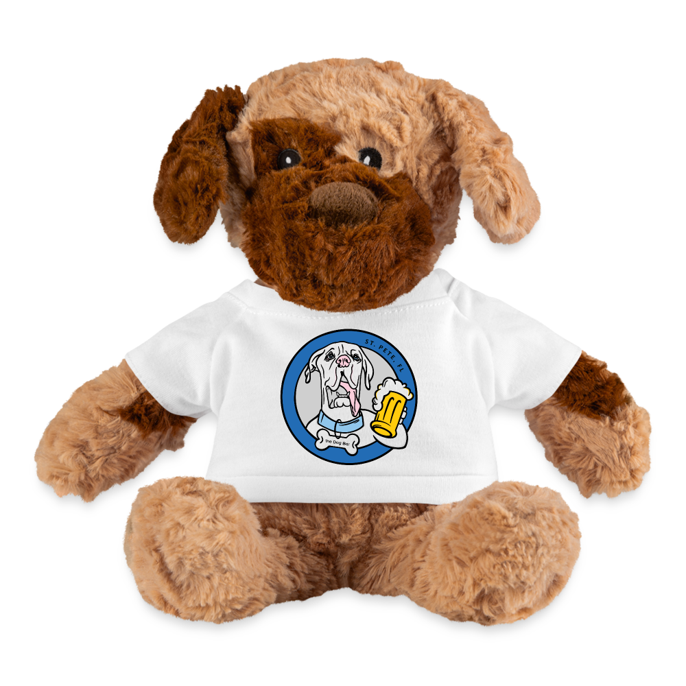 Stuffed Animal - Dog - white