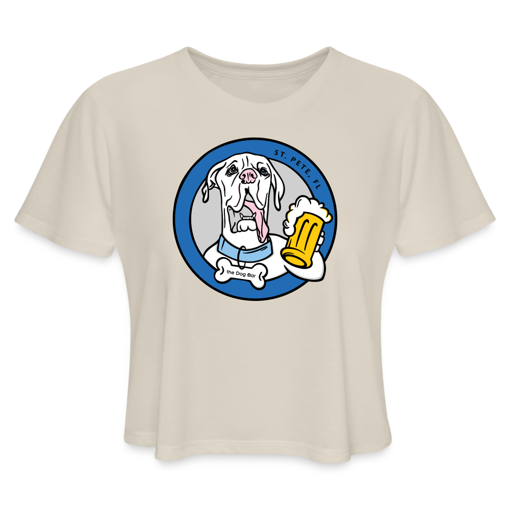 Dog Bar St. Pete - Crop Tee - dust